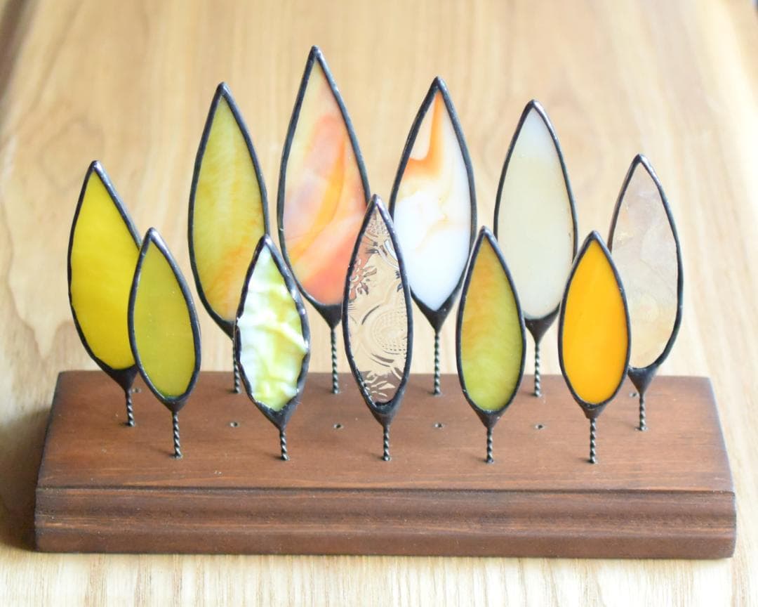 売約済み。木立ち　ステンドグラス(STG137)