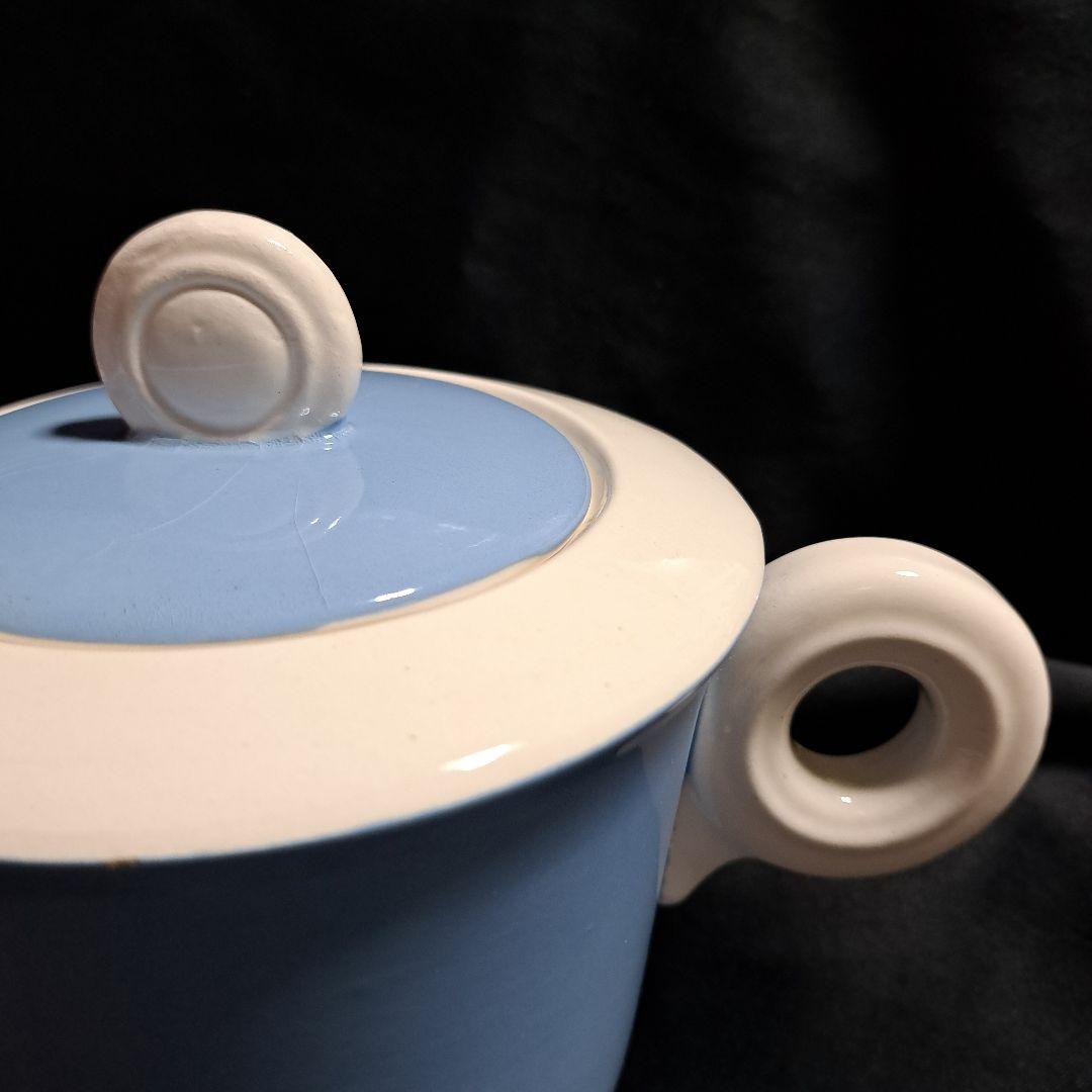 1930年頃　サルグミンヌ　DIGOIN アールデコ　スカイブルーティーセット