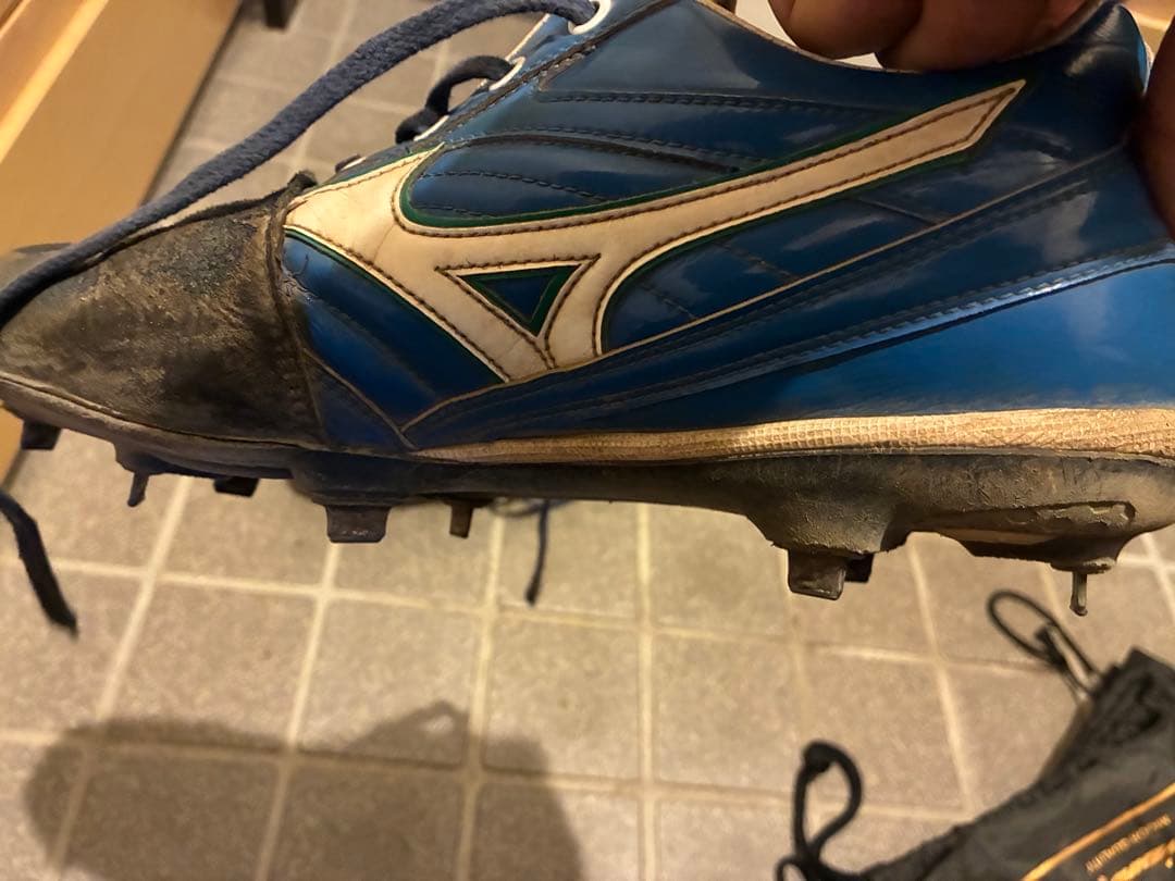 ミズノプロオーダースパイク社会人野球支給品26.5cm