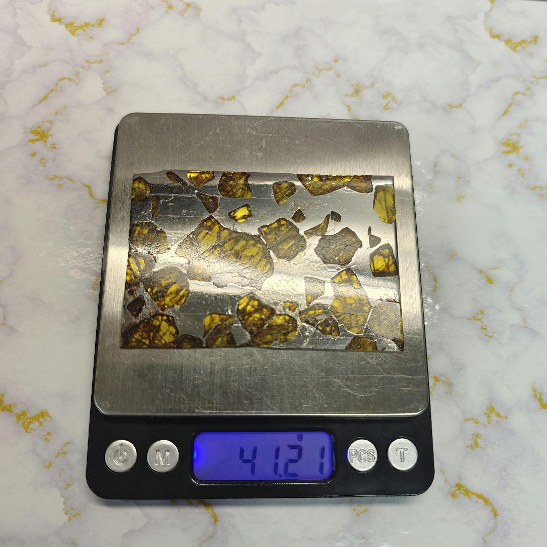 【希少】フカン隕石 41g パラサイト隕石 NO.432