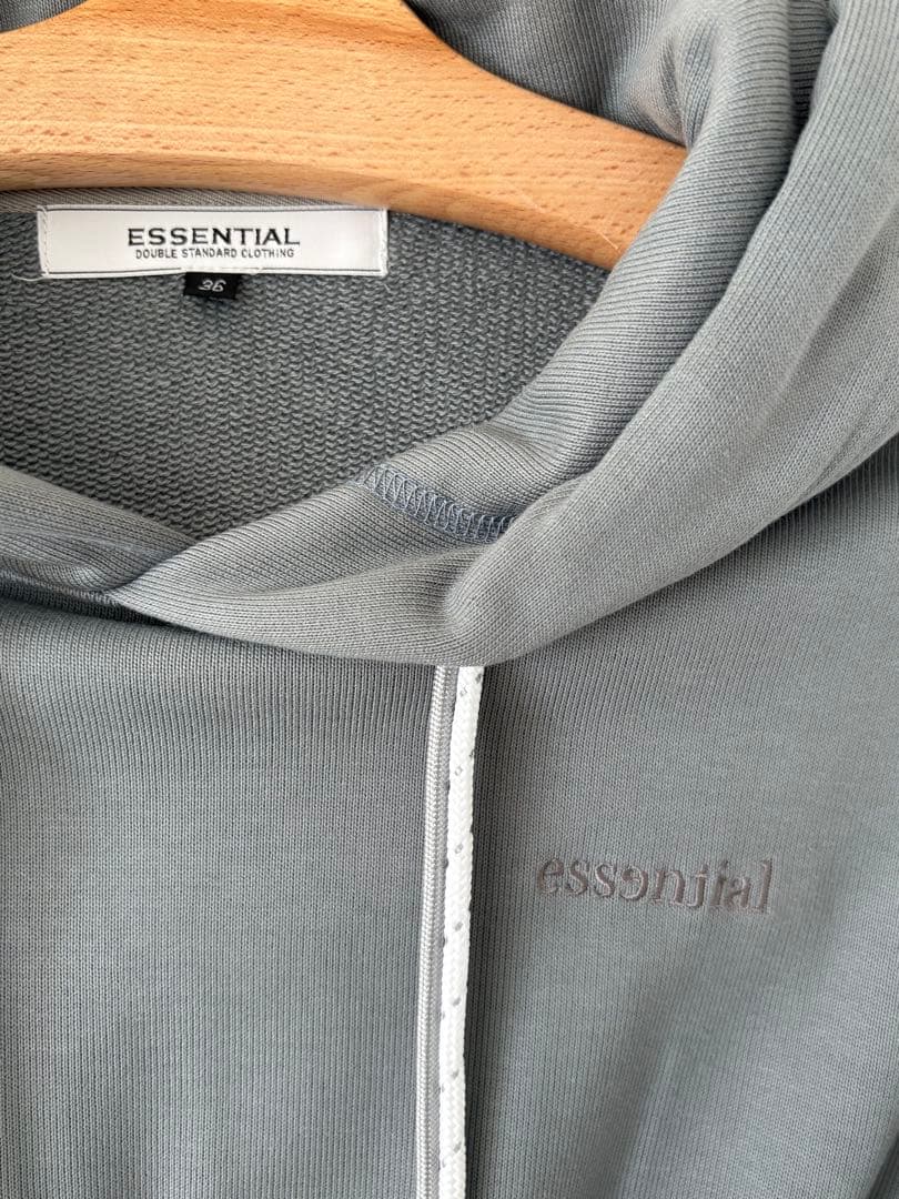 【美品】ダブルスタンダードクロージングESSENTIAL パーカーワンピース36