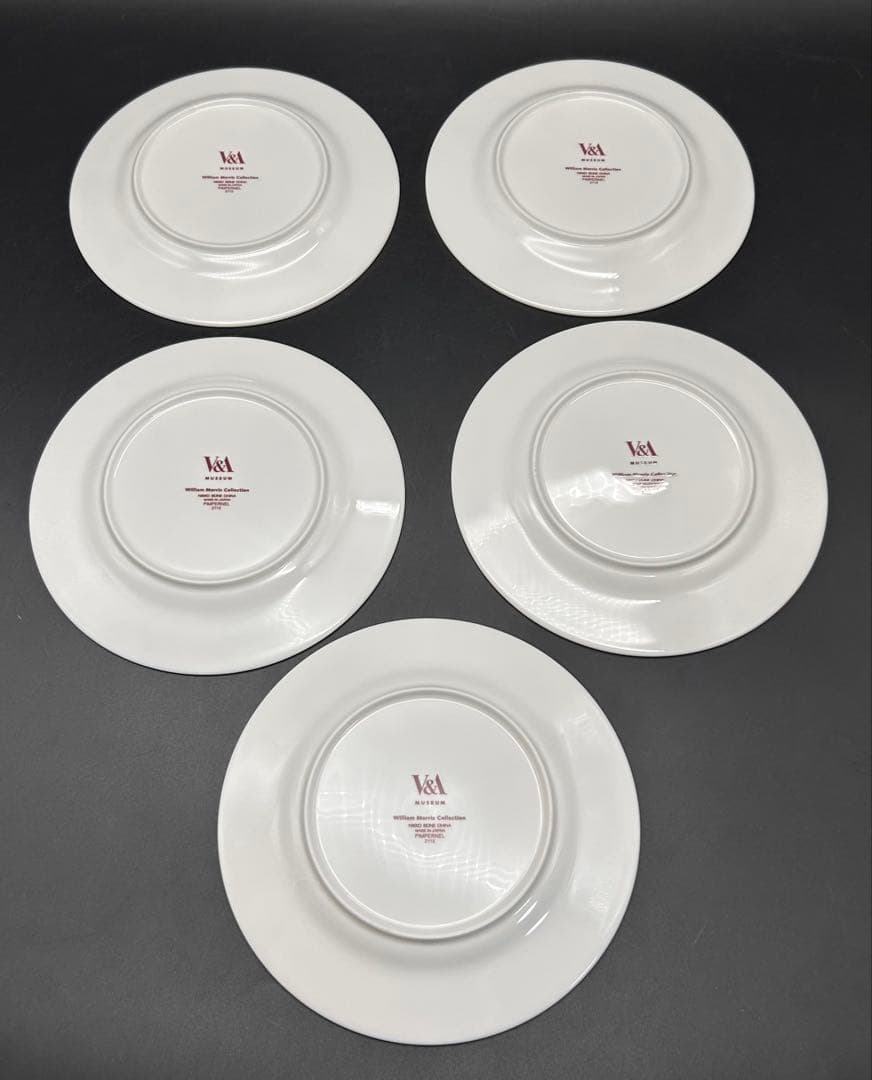 【希少】NIKKO ウィリアムモリスV&A ピンパーネルプレート　ケーキ皿　5枚