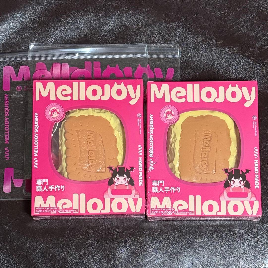 Mellojoy メロジョイ キャラメルクリームクッキー 2個 シュリンク付き