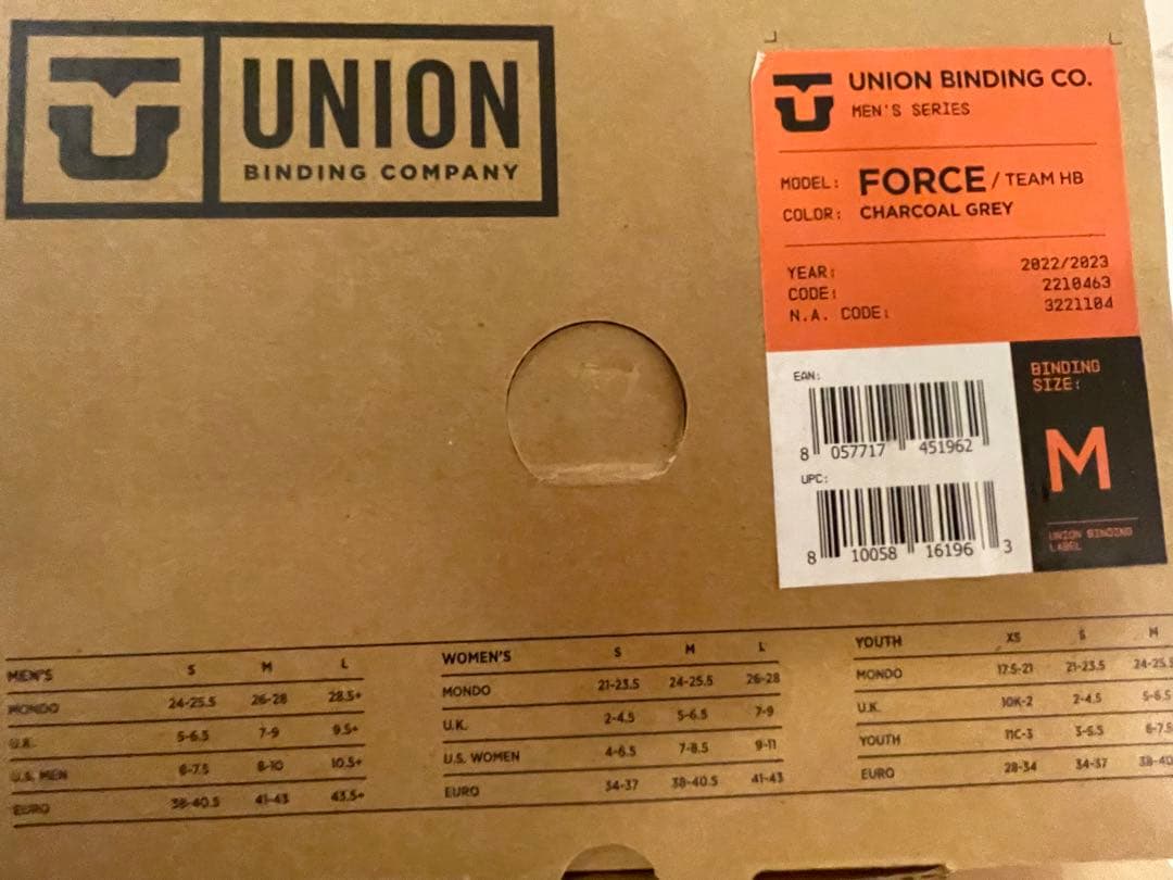 UNION FORCE ユニオン　Mサイズ
