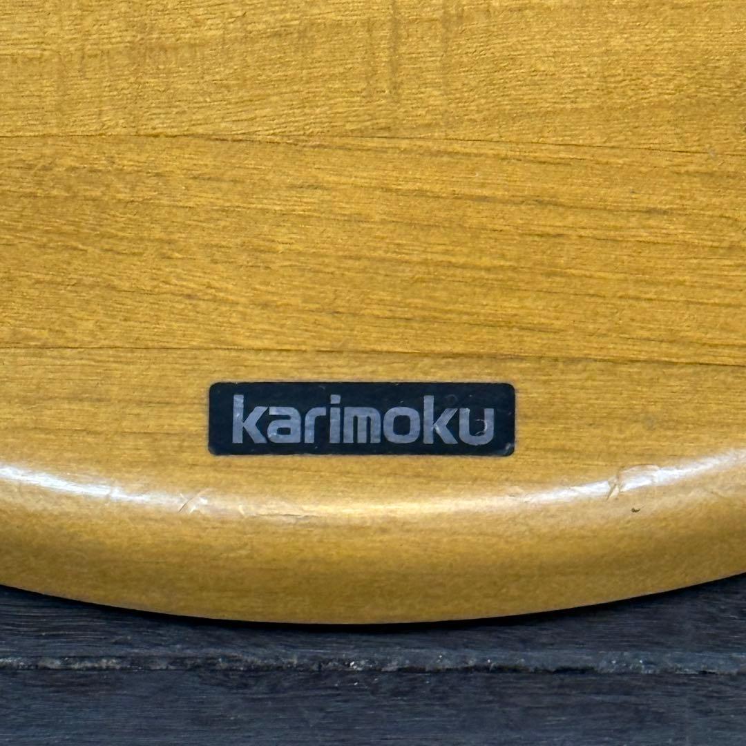 H110K48 カリモク karimoku センターテーブル 楕円天板