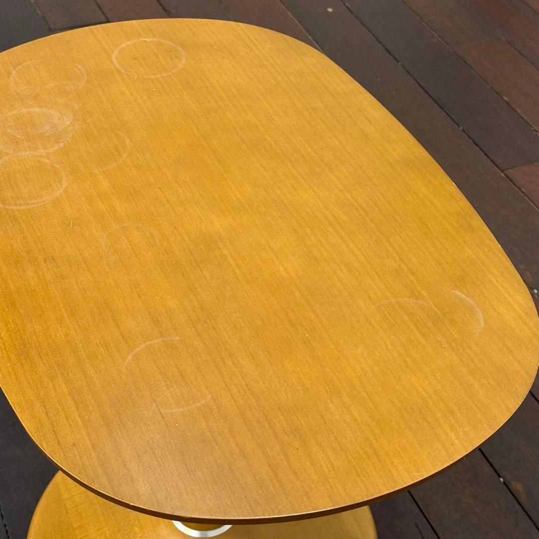 H110K48 カリモク karimoku センターテーブル 楕円天板