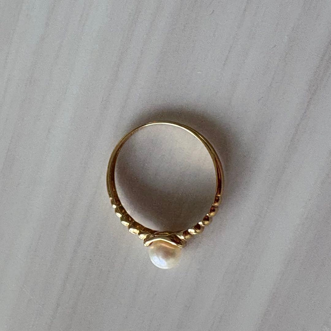 k18パールリング