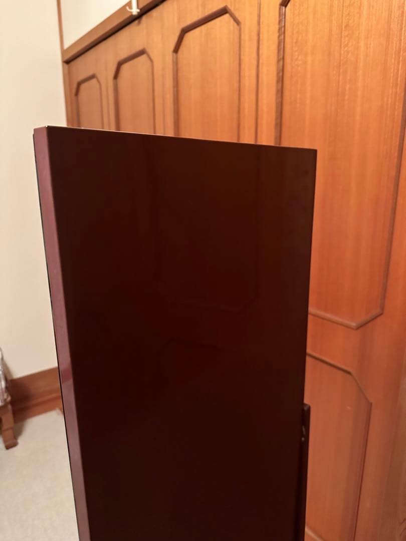 ミラー レトロ 姿見 鏡 アンティーク 大正ロマン風 木製 ブラウン 昭和