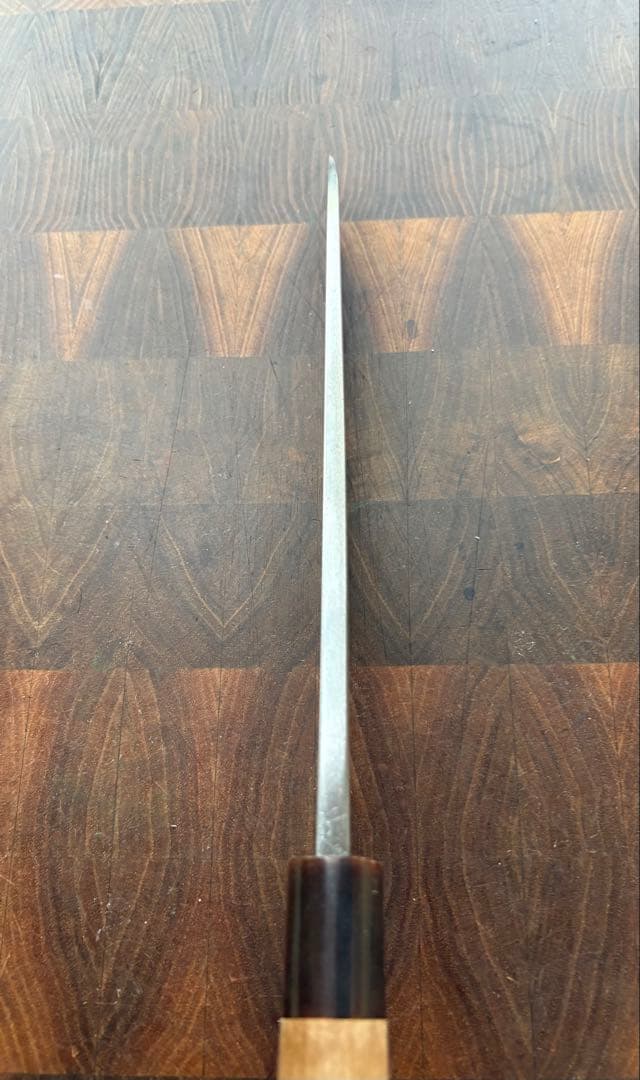 正本総本店　本霞　玉白鋼　身卸　出刃　210mm 7寸　包丁　和包丁　研ぎ済