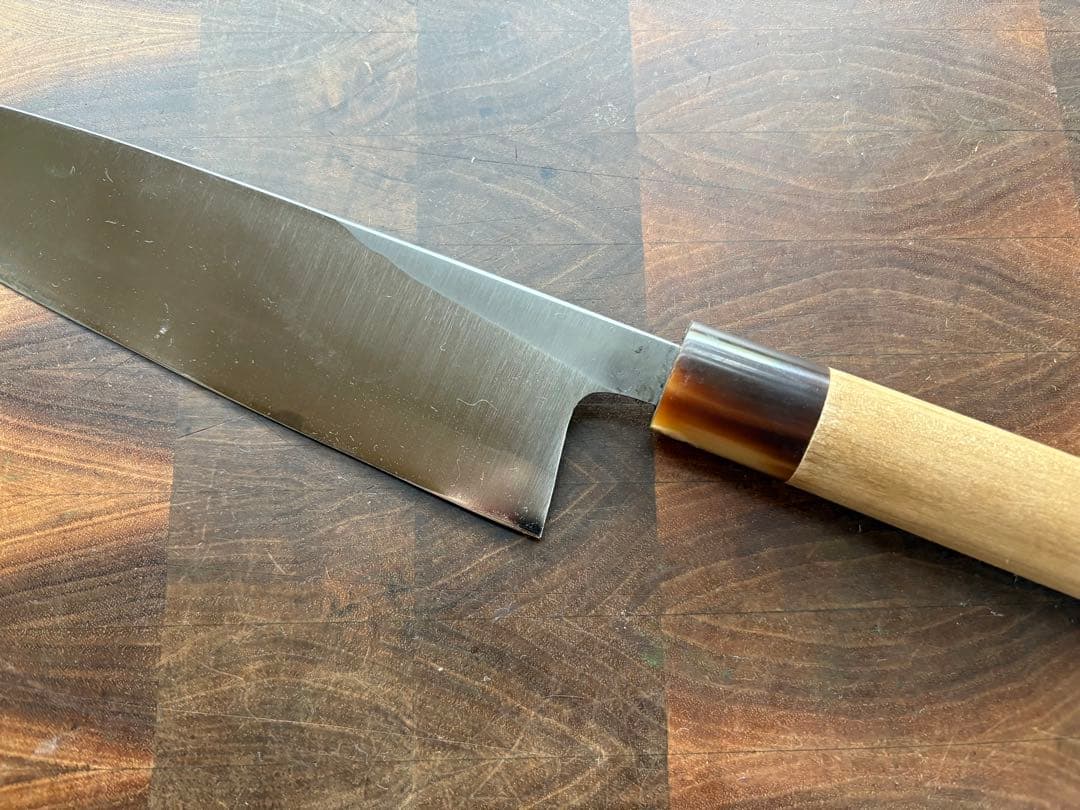 正本総本店　本霞　玉白鋼　身卸　出刃　210mm 7寸　包丁　和包丁　研ぎ済