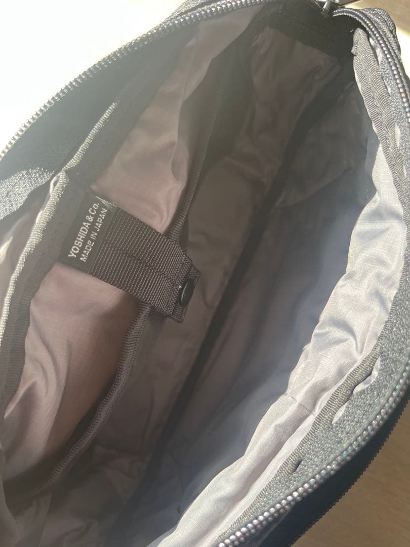 PORTER フラッシュ ボディバッグ ポシェットタイプ ブラック