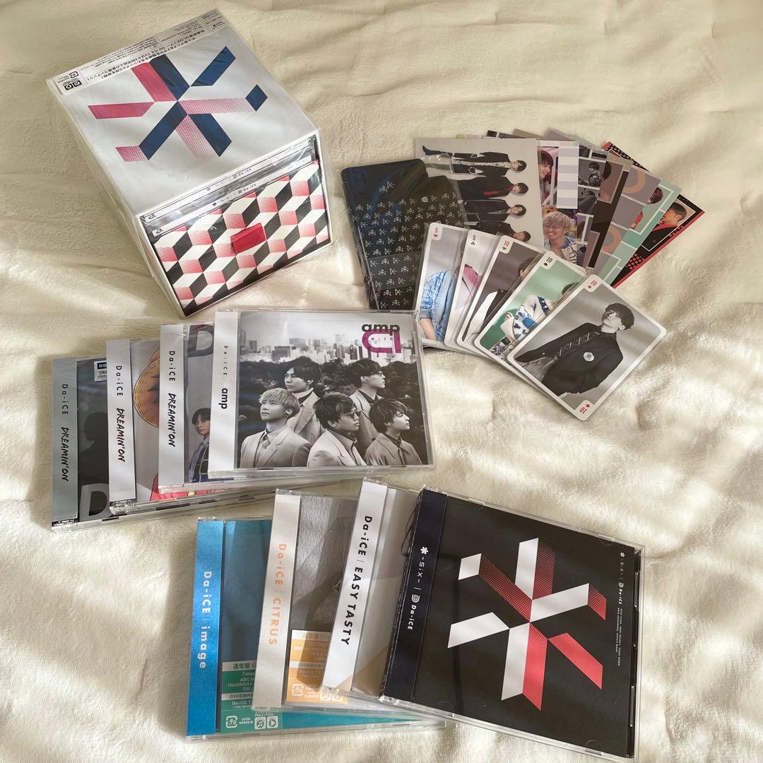 Da-iCE SiX 初回生産限定盤 スペシャル BOX トランプ ポストカード