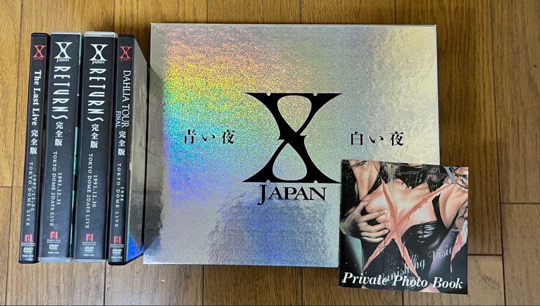 ノージー　X JAPAN DVDセット