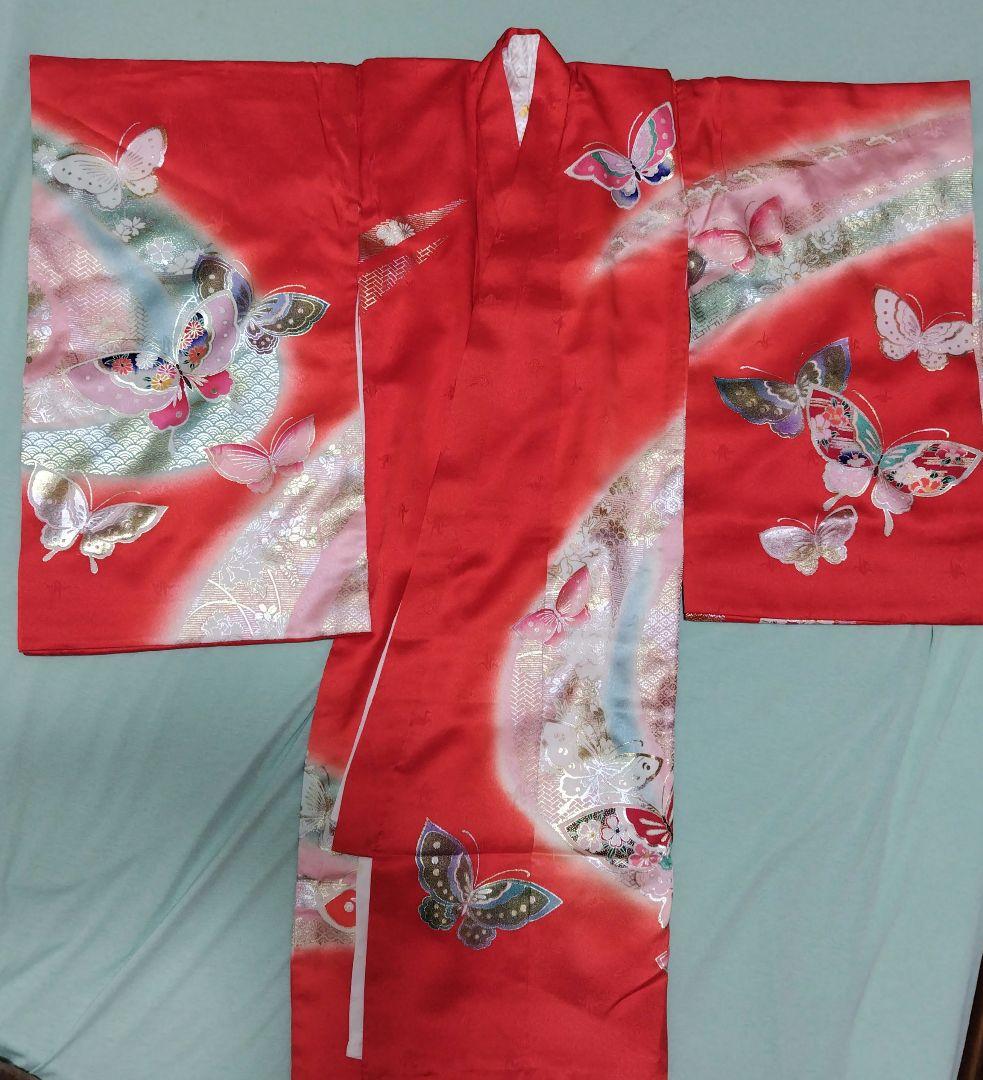 七五三　3歳　着物＆長襦袢　半襟付き