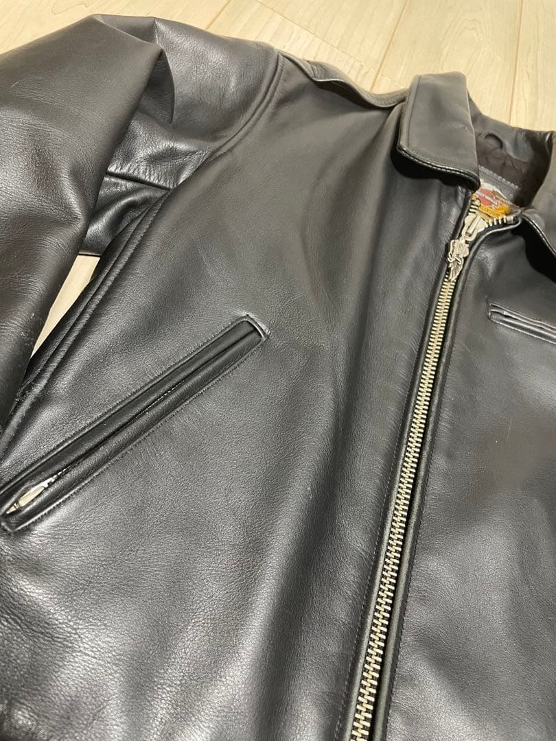 ハーレーダビッドソン シングルライダース/サイズS ショート丈【美品】