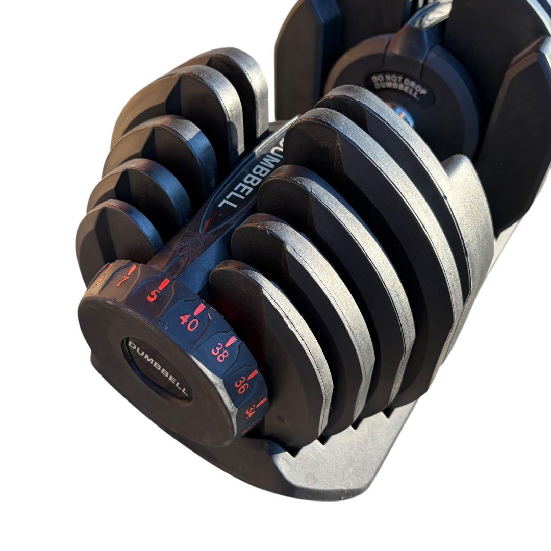 【動作確認済】DUMBBELL 可変式ダンベル 40kg ②
