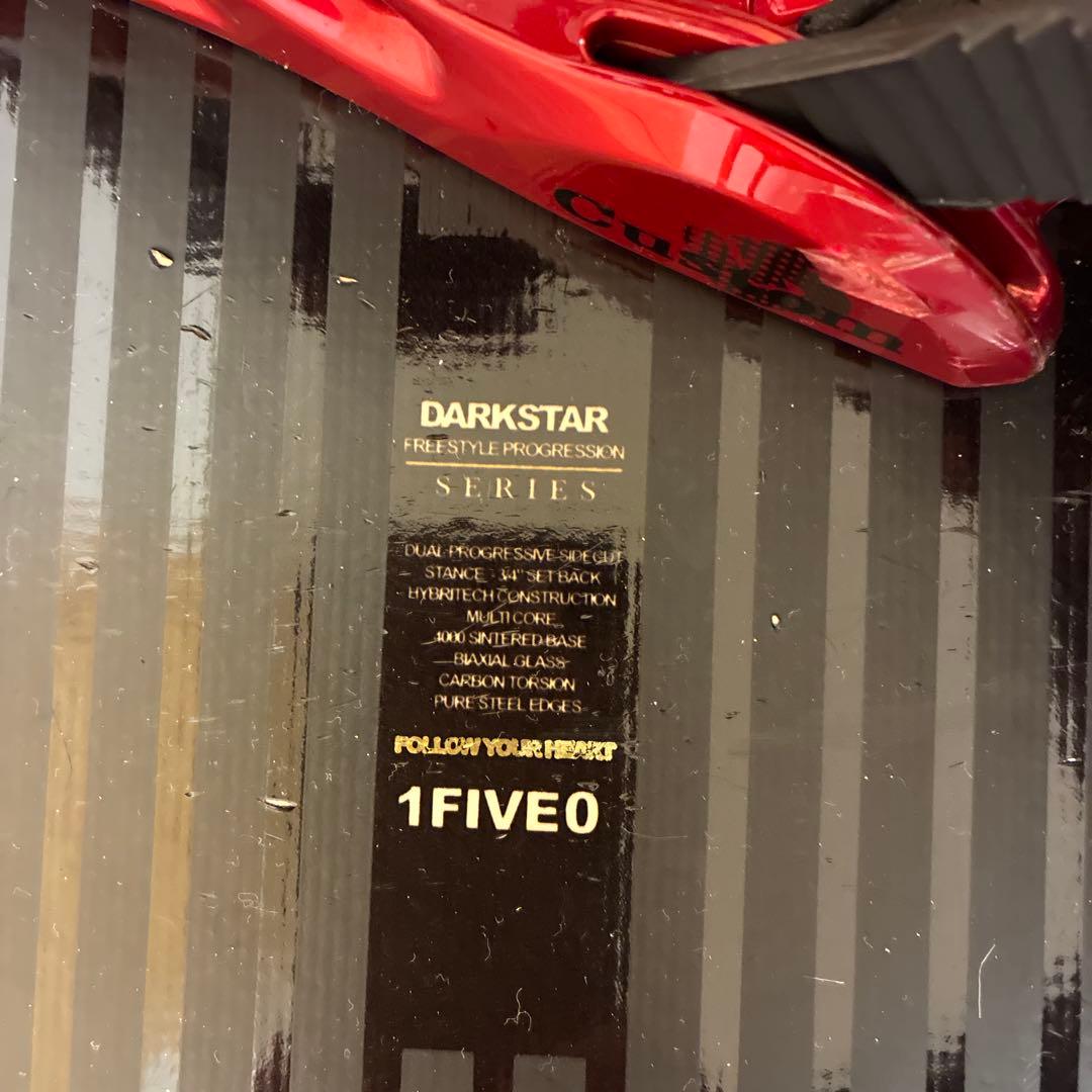 BURTON 【バートン】DARKSTAR 150cm ビンディングセット