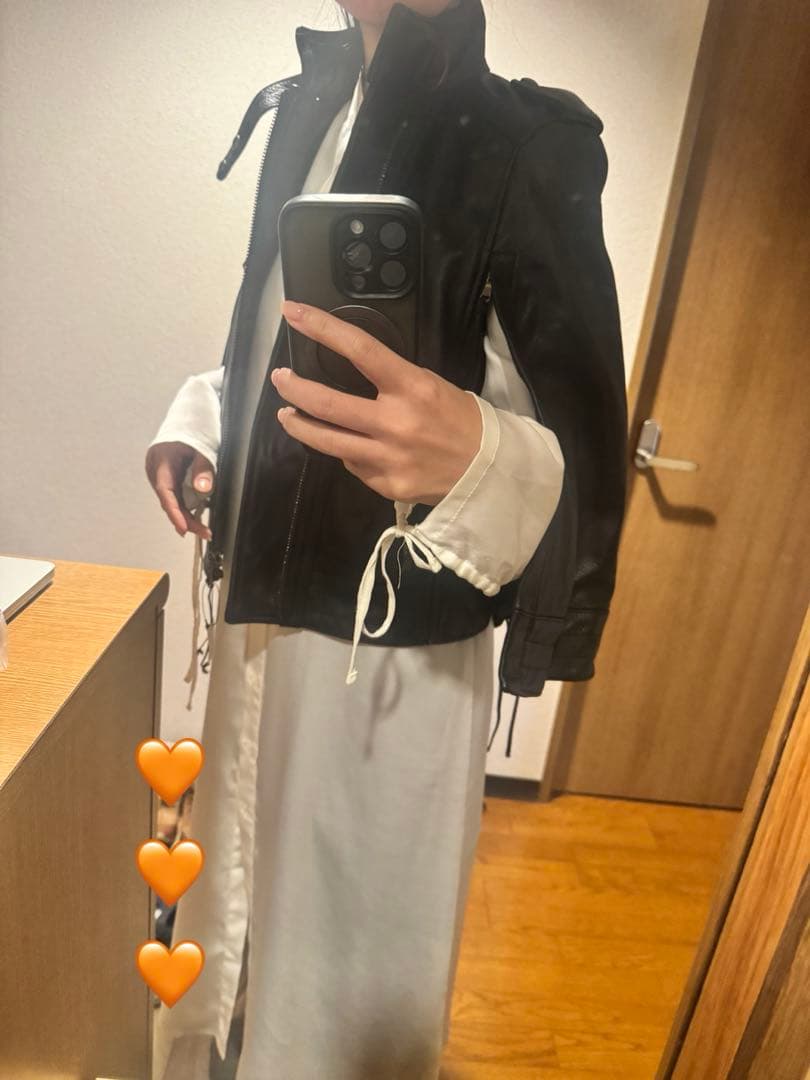 【レア】ディーゼルブラックゴールド　牛革　レザー　本革　ポンチョデザイン