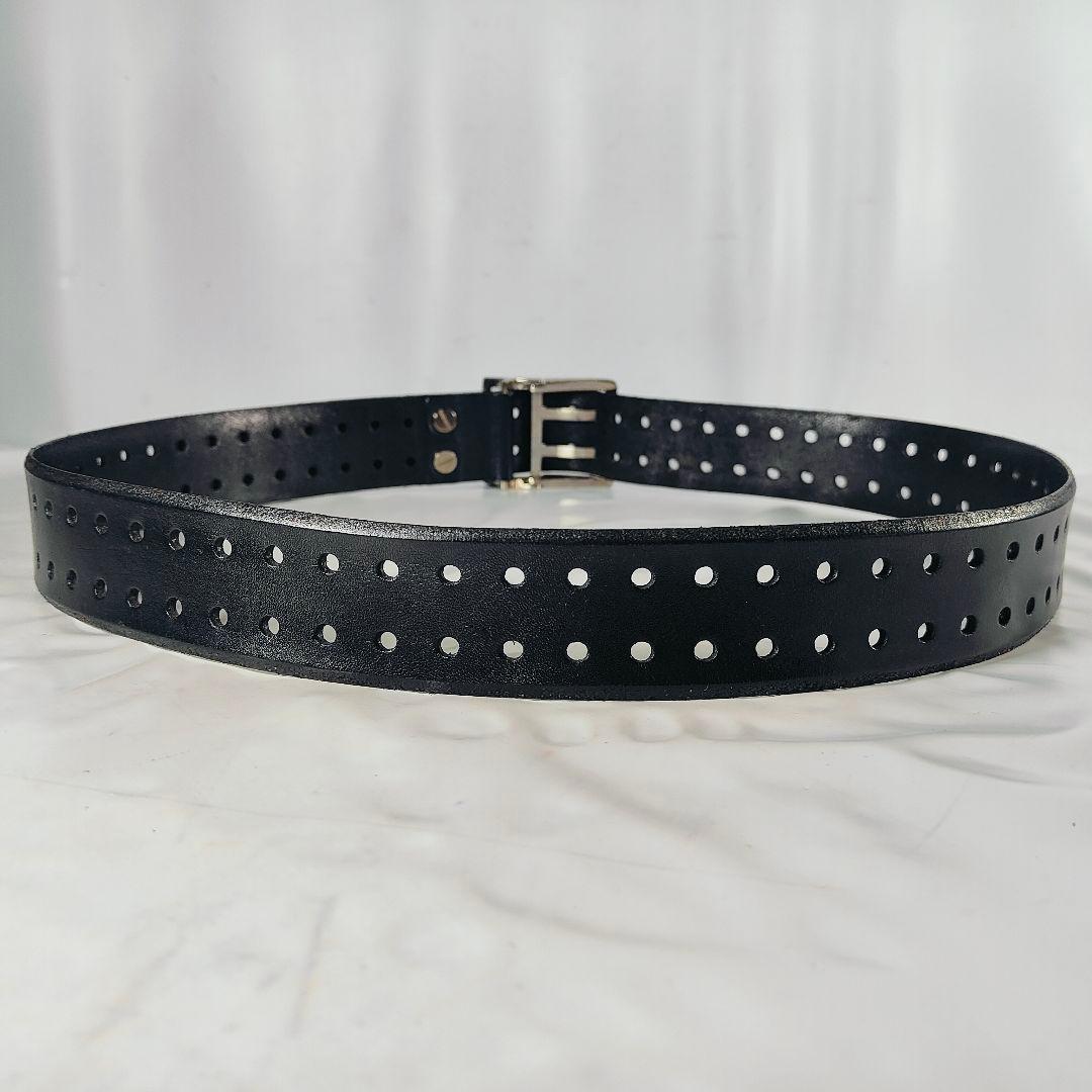 【極美品】BALLY イタリア製 高級ライン　高級ツインピンドレスベルト　正規品