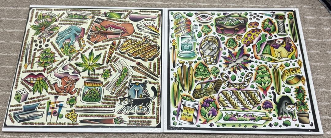 FLIP&DRAW I&IIセット舐達麻 AGH GAD