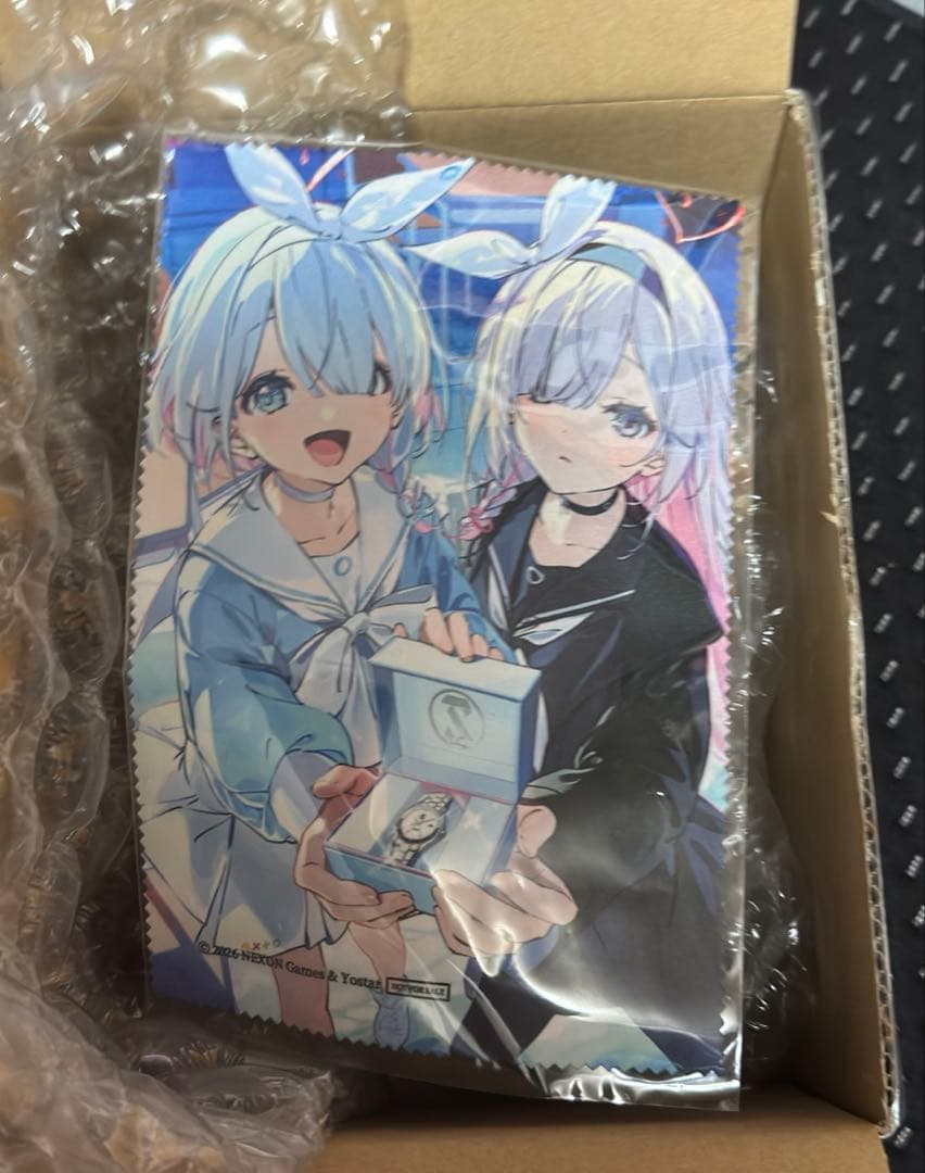 ブルーアーカイブ オリジナルウォッチ アロナ＆プラナ モデル　腕時計