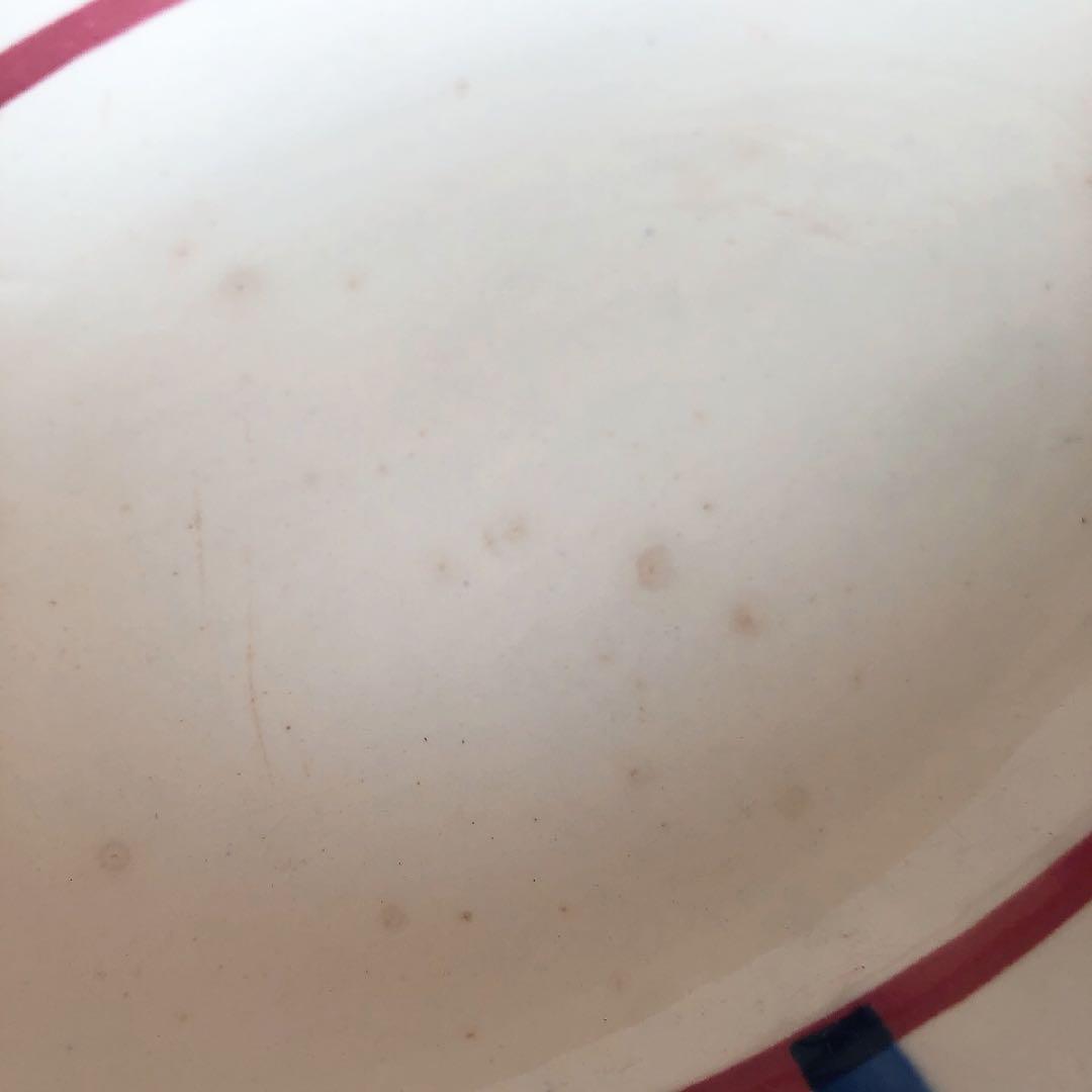 専用　ディゴワンサルグミンヌ　バスク柄ラヴィエ　前菜皿　フランスアンティーク食器