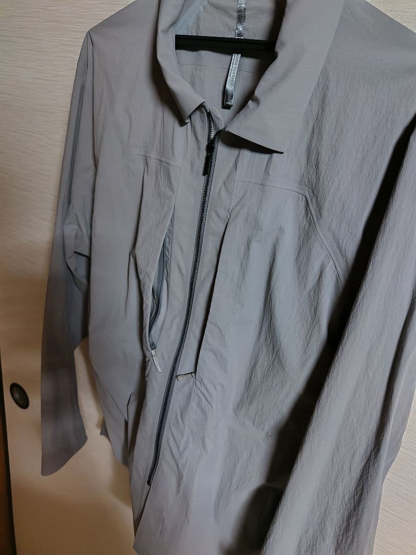 VEILANCE COMPONENT LT SHIRT JACKET グレー M