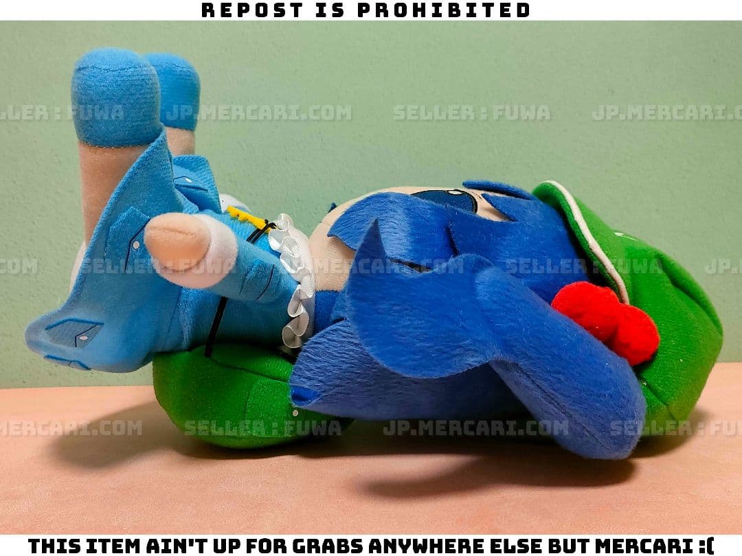 【美品】東方Project 河城にとり ふもふもにとり ぬいぐるみ