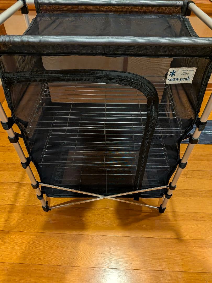 ✨美品✨ 廃盤 スノーピーク peak ネットラックスタンド セット