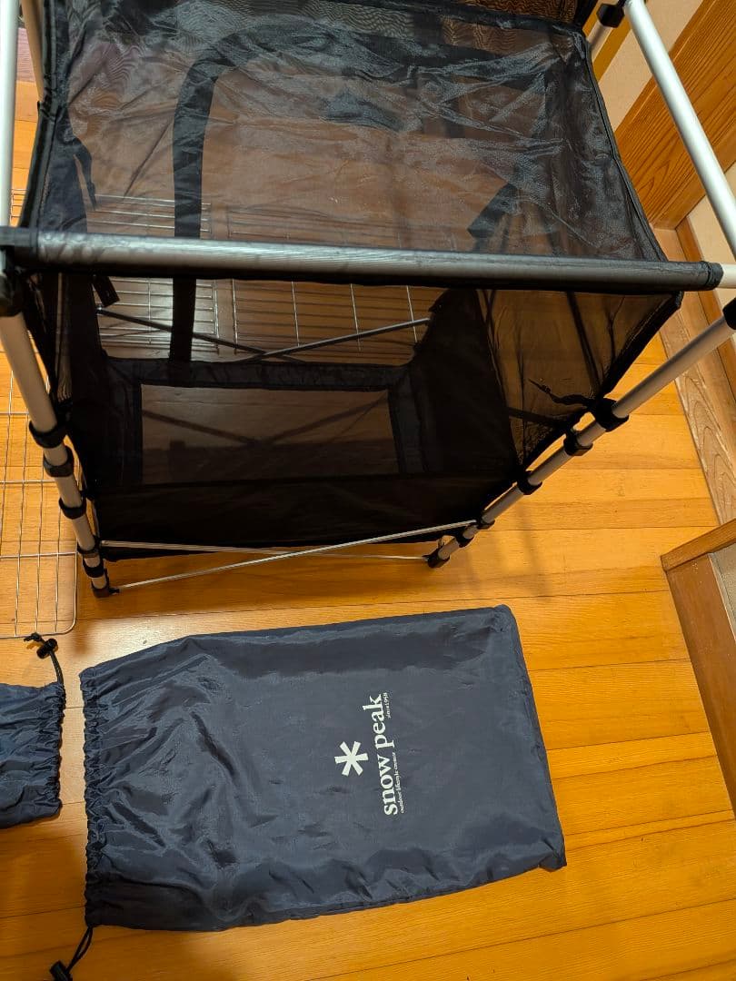 ✨美品✨ 廃盤 スノーピーク peak ネットラックスタンド セット