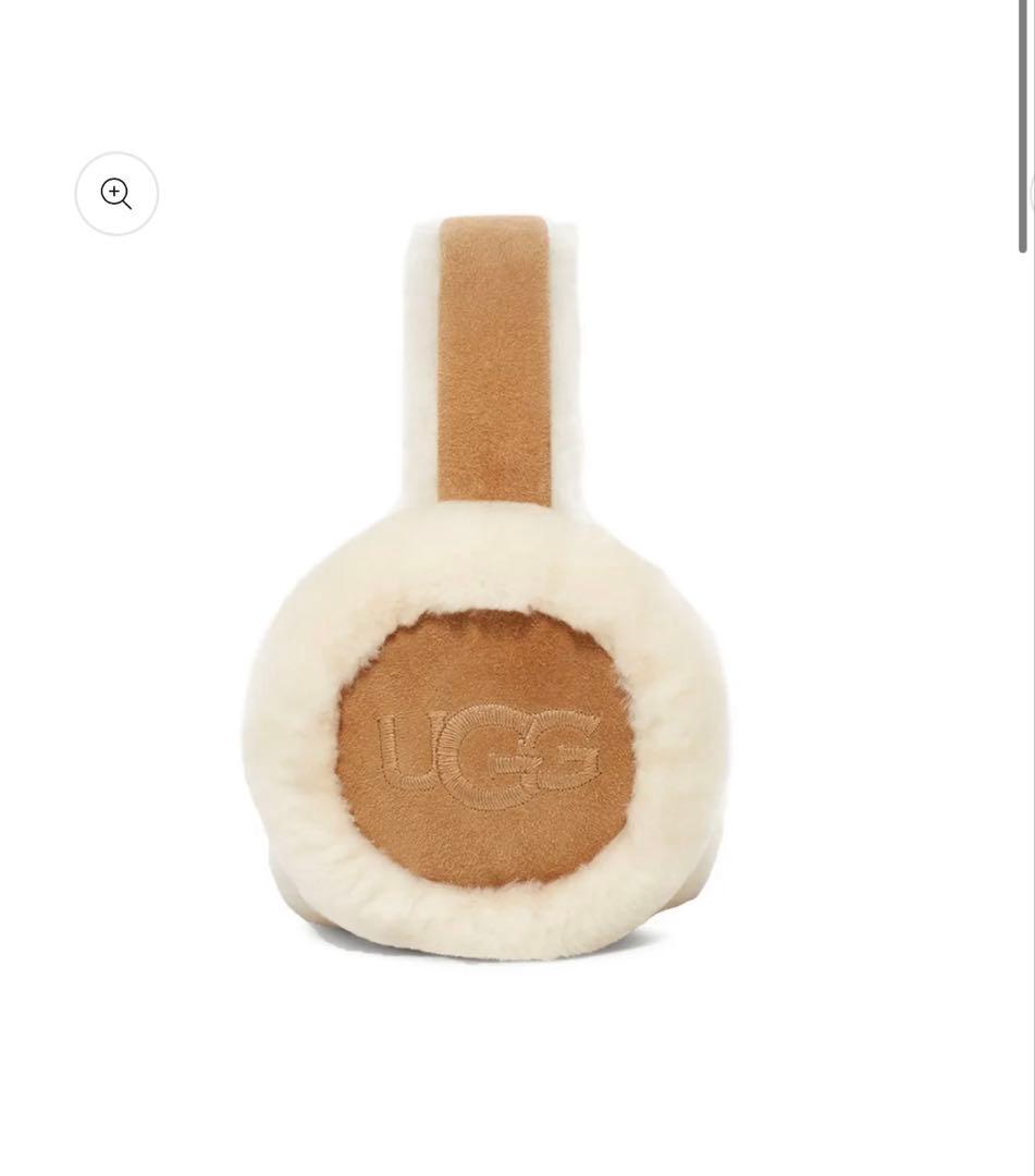 UGG イヤーマフ　（シープスキン エンブロイダリー イヤーマフ）