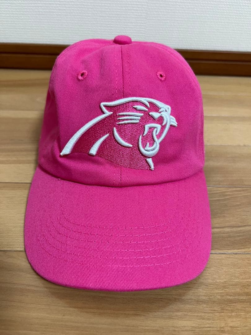 【非売品】NFLカロライナ・パンサーズ　ピンクキャップ