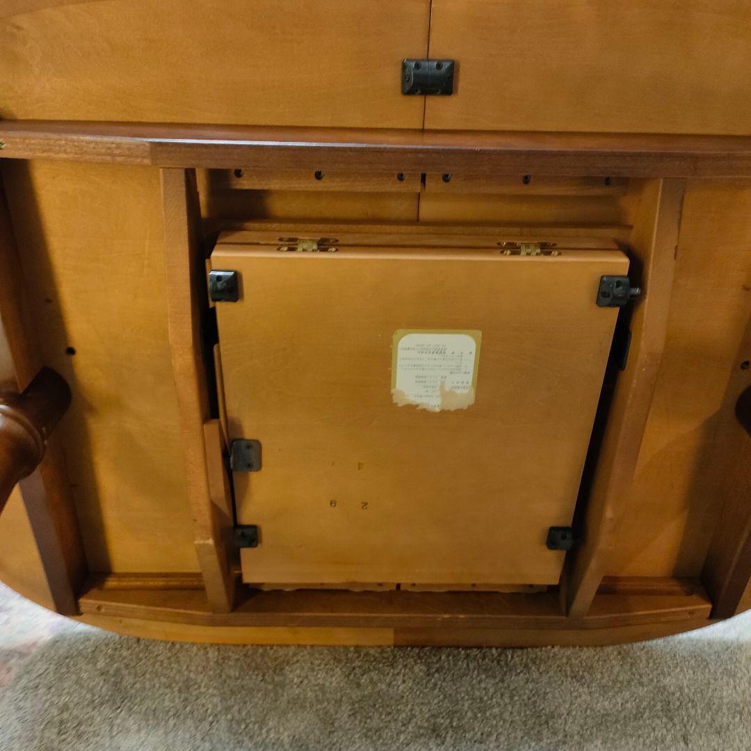 【名品・ヴィンテージ】飛騨産業 伸長式ダイニングテーブル上質クラシック