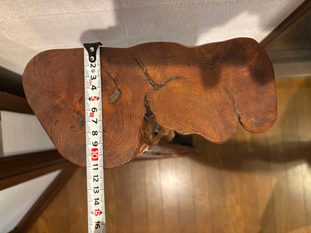 木製置物 自然な仕上げ ユニーク形状　無垢材　高さ約100cm