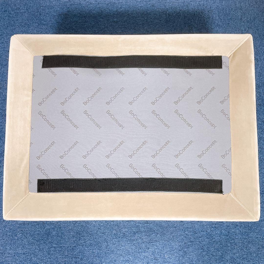 【送料込】BoConcept フット大きめスツール 高級 オットマン ベージュ