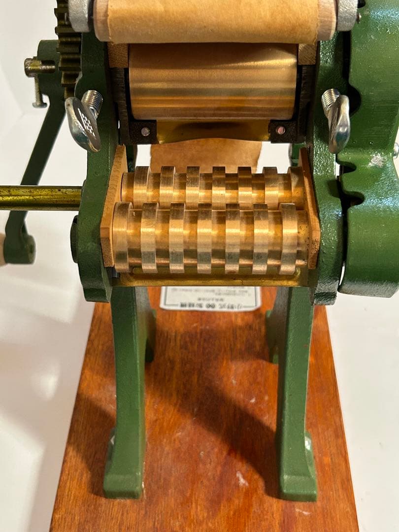 小野式手動製麺機 コンパクトデザイン 両刃タイプ