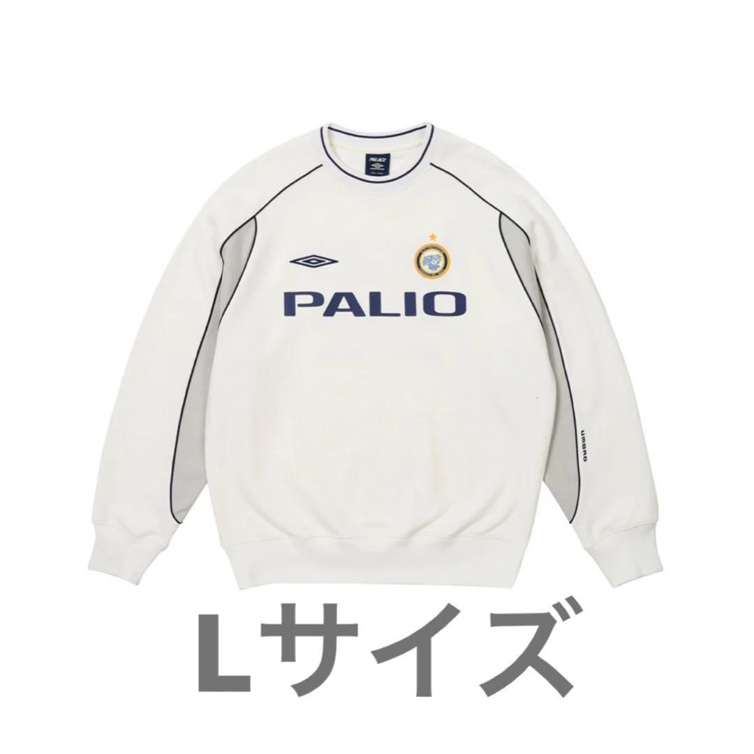 ウェア PALACE UMBRO Crewneck White L