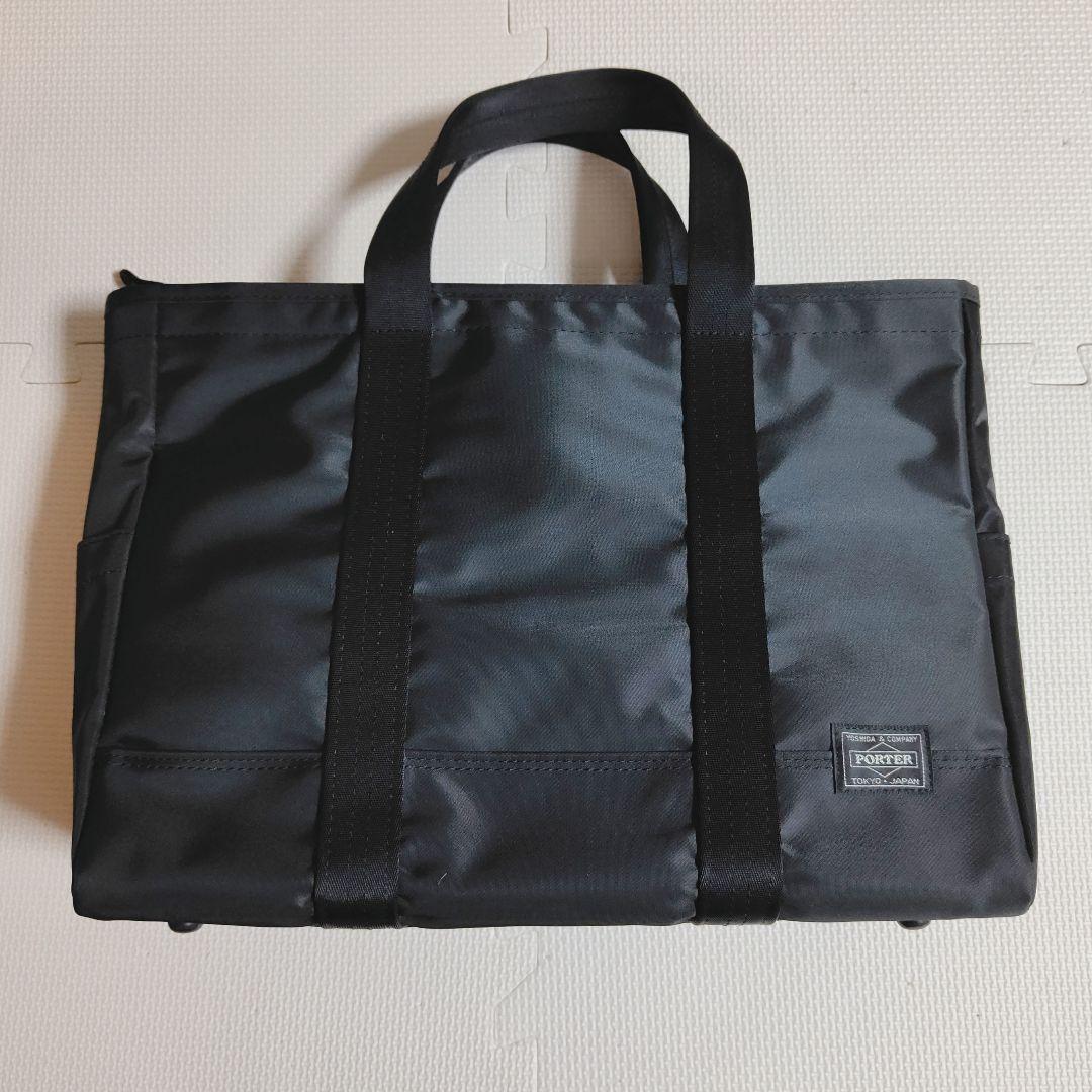 【極美品】PORTER　ポーター PCバッグ A4サイズ トートバッグ ブラック