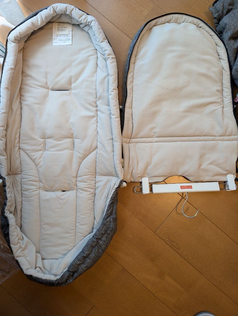 YO-YO ベビーカー グレー 収納カバー付き