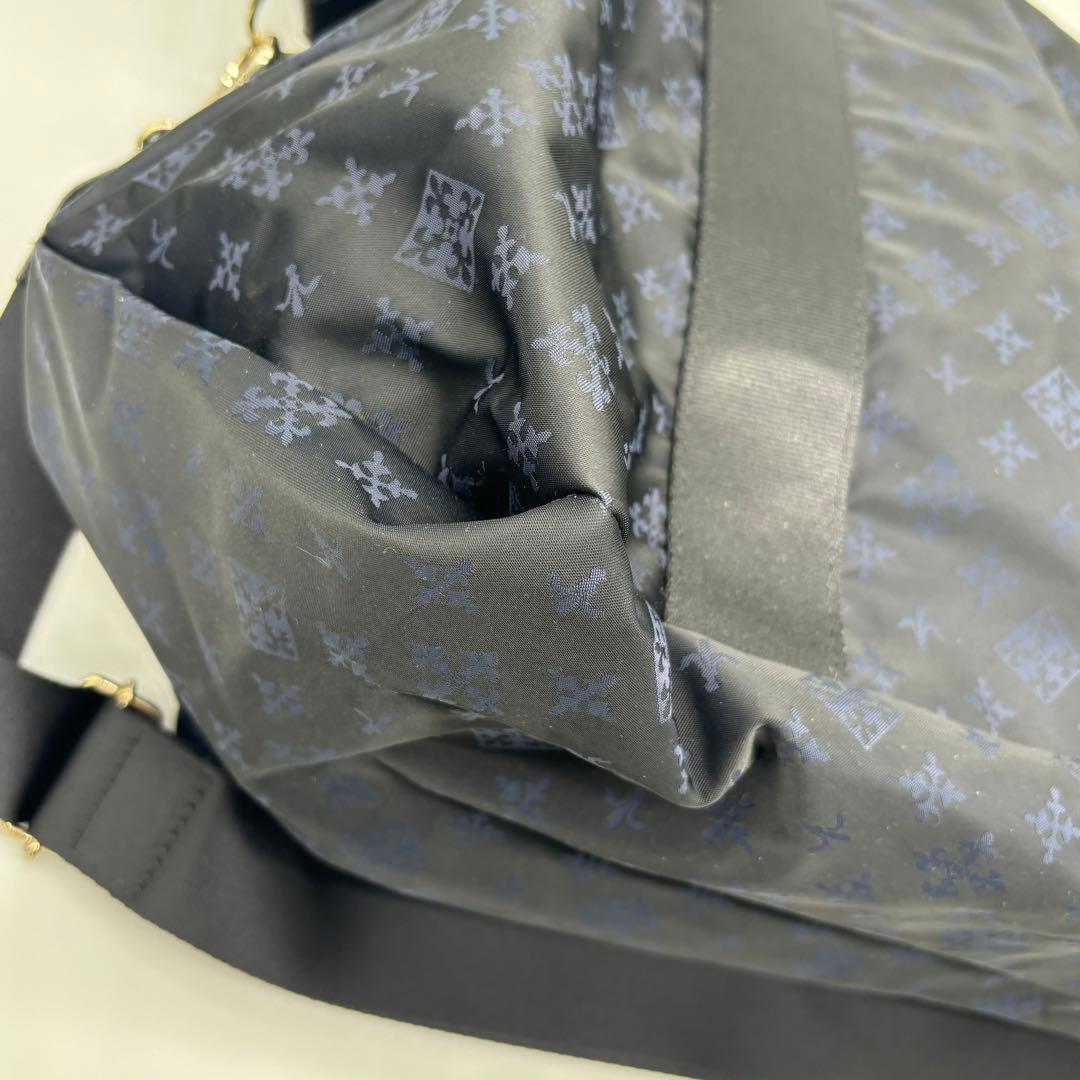 極美品✨ラシット ボストンバッグ 2way 総柄 ナイロン 大容量