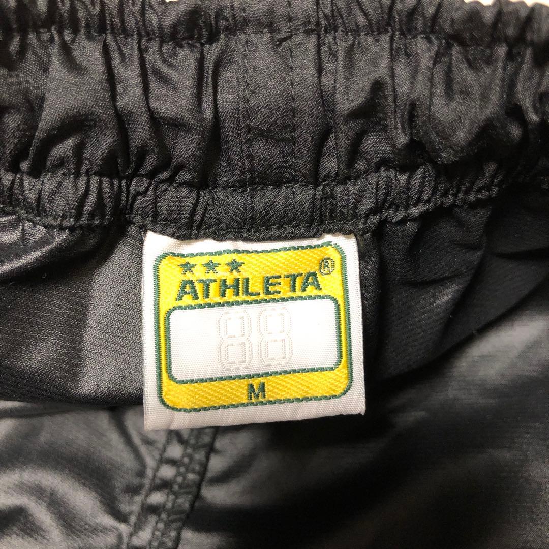 美品　ATHLETA ウインドブレーカー上下　セットアップ　防寒　ブラック　M