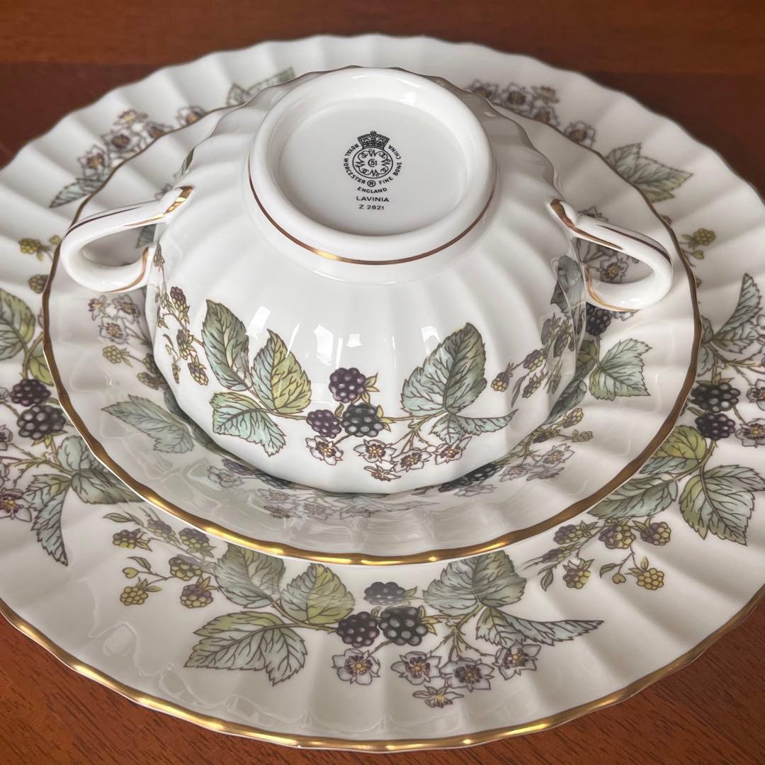 【美品】ロイヤルウースター★ラビニア★モーニングセット