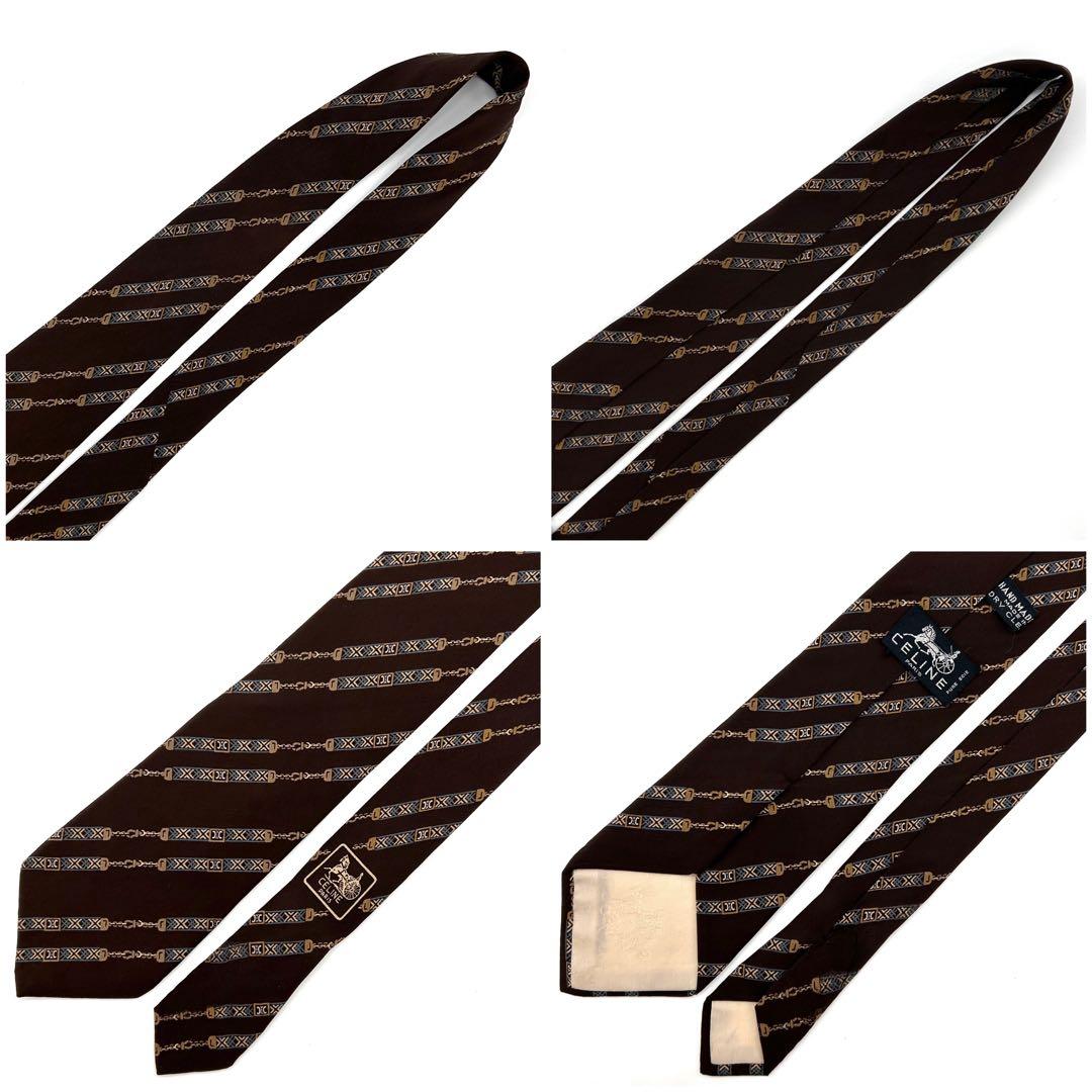 ハイブランド ネクタイ 15点 シャネル エルメス グッチ セリーヌ アルマーニ