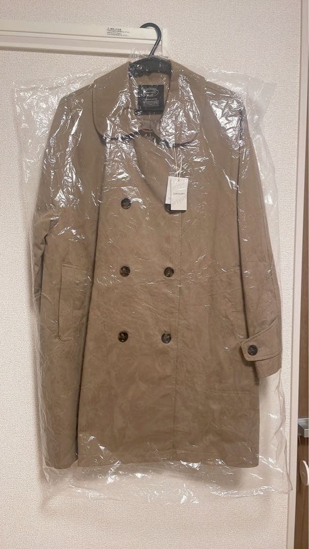 lumiyumi 大人可愛い ミドル丈 丸襟 トレンチコート