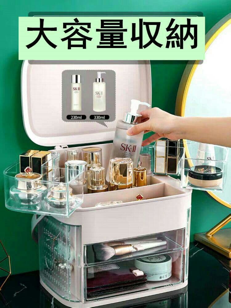 ★大人気★ 化粧品収納ボックス大容量 防塵 防水62