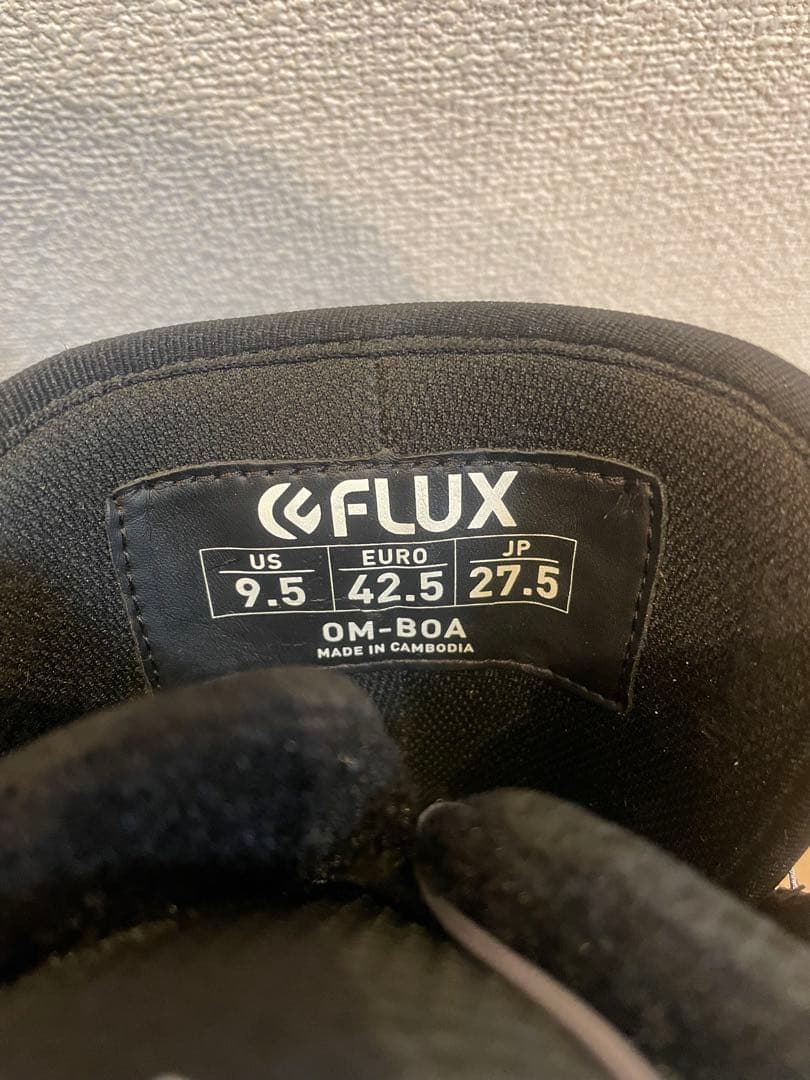 FLUXブーツ　OM-BOA　27.5cm