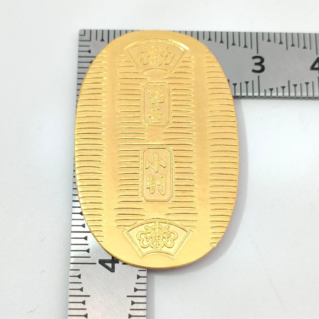 純金 K24 徳力 小判モチーフ オブジェ 置物 10.01ｇ A941