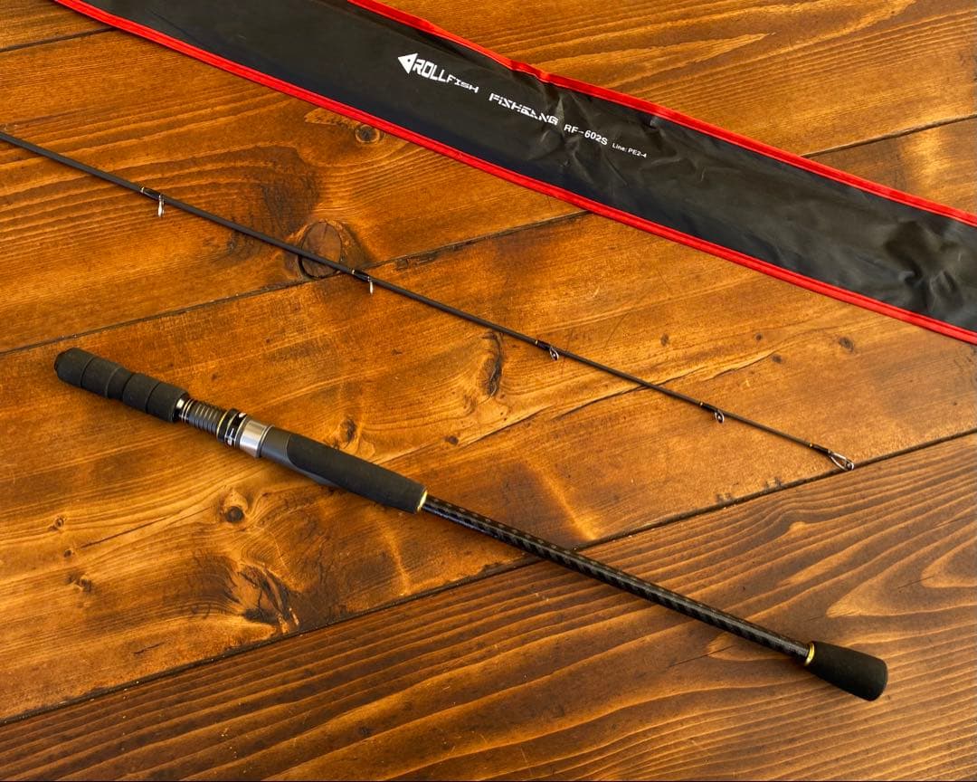 ジギングロッド　S602MH スロージギング カヤックフィッシング　オフショア