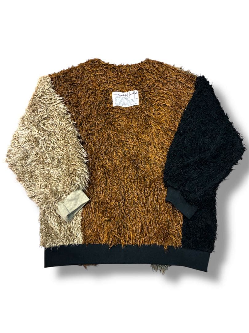 【25AW my beautiful landletシャギービッグカーディガン】