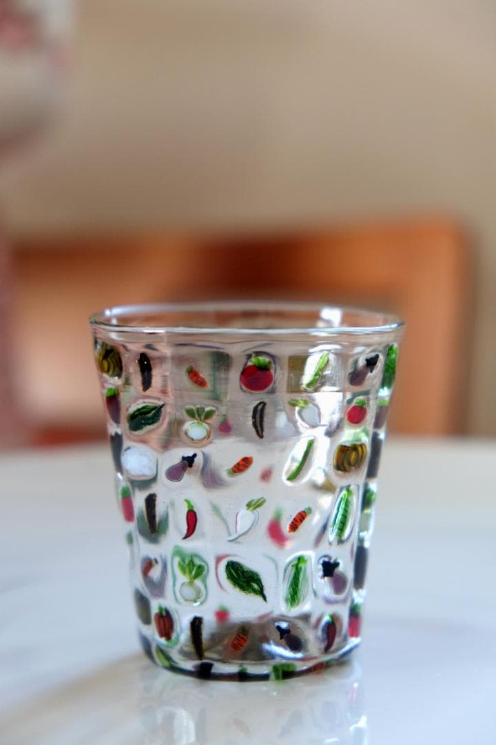 江波冨士子 ムッリーニ 吹きガラス お猪口 コップ ワイングラス 花瓶 舩木倭帆